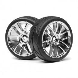 RUEDAS + LLANTAS SET...