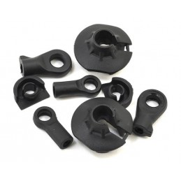 SHOCK ROD END SET NERO (2)...